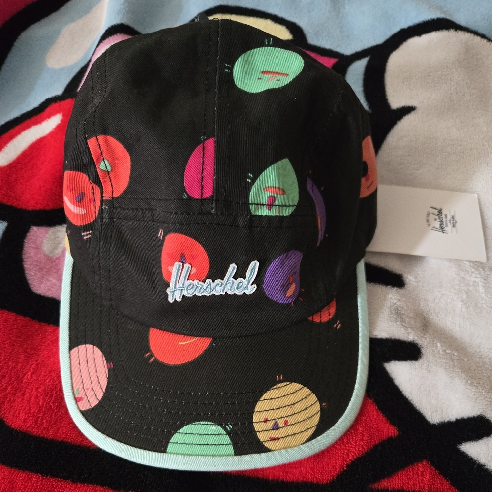 Herschel Supply Company Kids' Black and Multicolor Cap